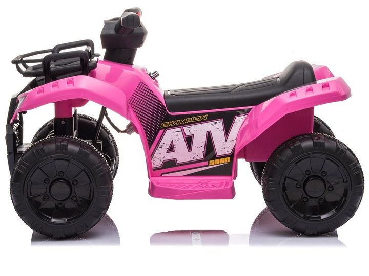 Квадроцикл електричний для дітей Lean Toys JS320 Рожевий (5903802454987) - зображення 7