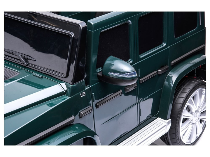 Samochód elektryczny dla dzieci Lean Toys Mercedes G500 Zielony (5903802455021) - obraz 12