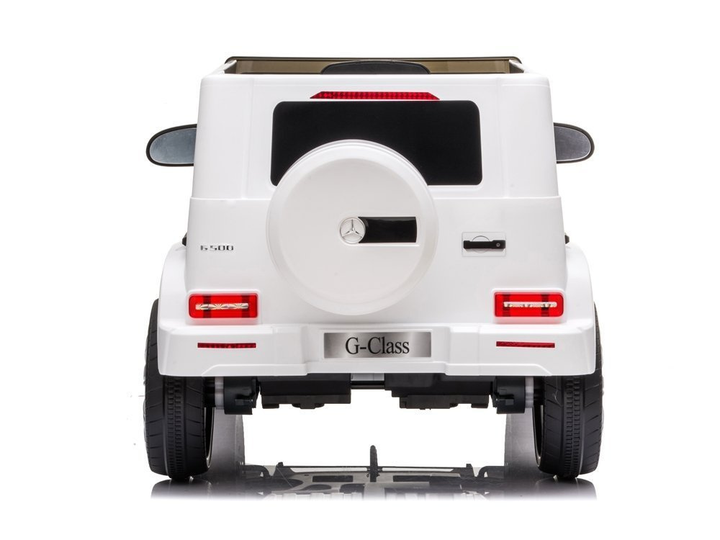 Електромобіль для дітей Lean Toys Mercedes G500 Білий (5903802455038) - зображення 9