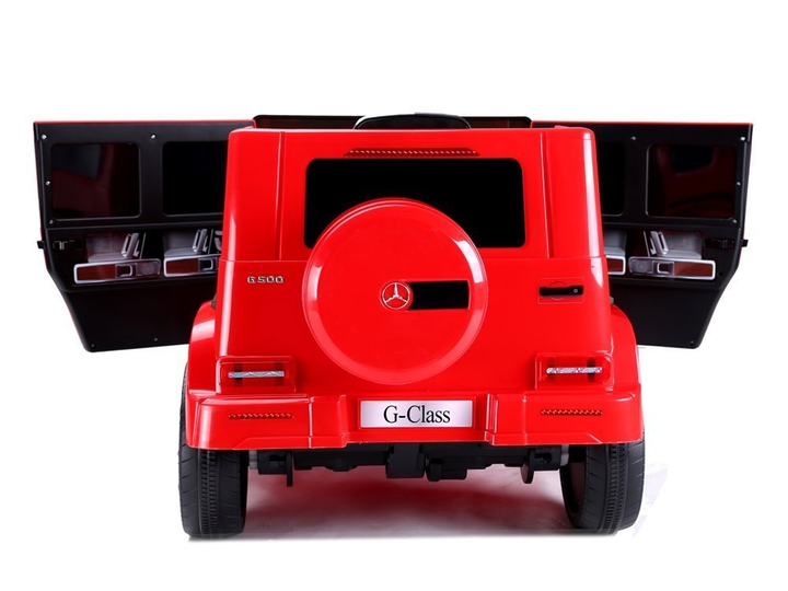 Samochód elektryczny dla dzieci Lean Toys Mercedes G500 Czerwony (5903802455052) - obraz 4