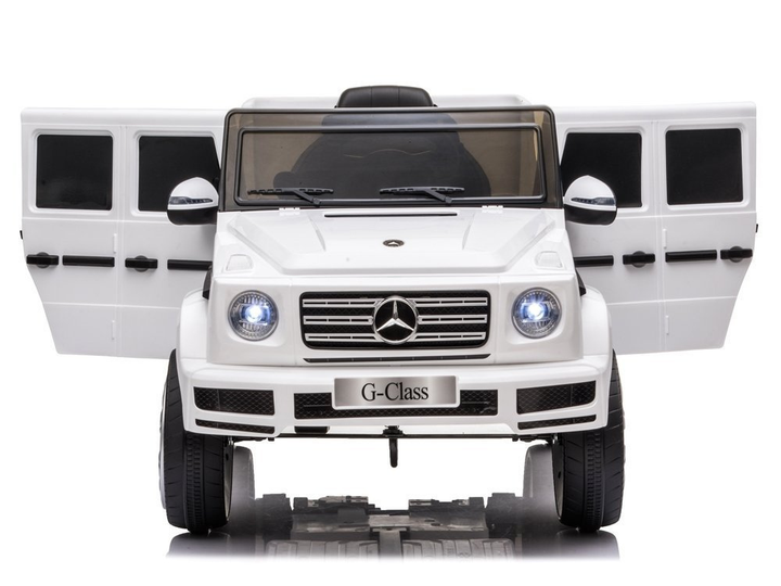 Електромобіль для дітей Lean Toys Mercedes G500 Білий (5903802455038) - зображення 14
