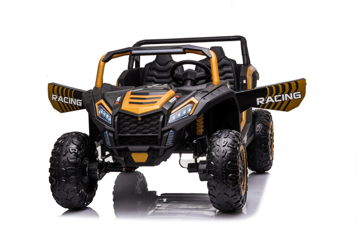 Електромобіль для дітей Lean Toys Buggy A032 Золотистий (5903802459678) - зображення 14