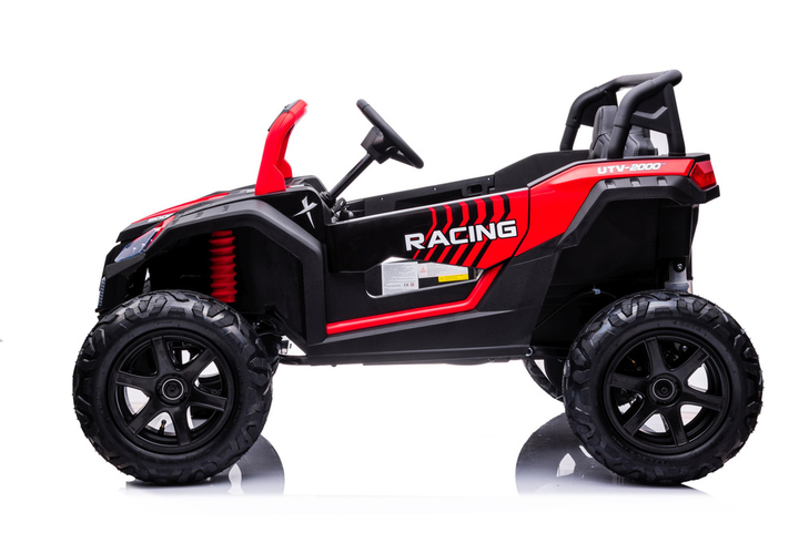 Samochód elektryczny dla dzieci Lean Toys Buggy Strong A032 Czerwony (5903802459708) - obraz 13