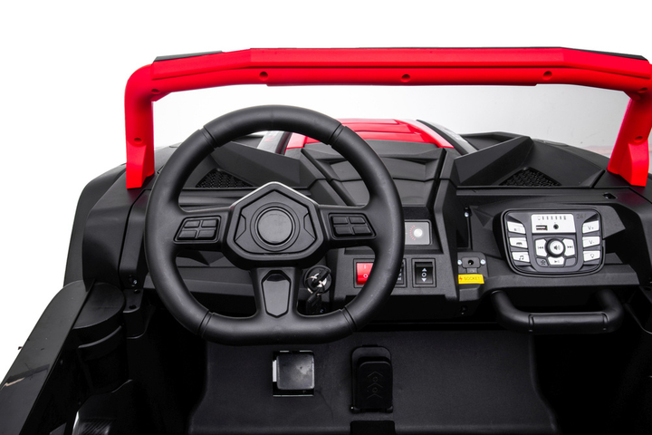 Samochód elektryczny dla dzieci Lean Toys Buggy Strong A032 Czerwony (5903802459708) - obraz 17