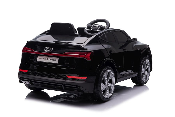 Samochód elektryczny dla dzieci Lean Toys Audi E- Tron QLS-6688 Czarny (5904204750486) - obraz 6