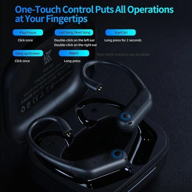 Bluetooth 5.4 модуль KZ AE01 с заушинами (C-pin) - Фото 5 Bluetooth 5.4 модуль KZ AE01 с заушинами (C-pin) - изображение 5