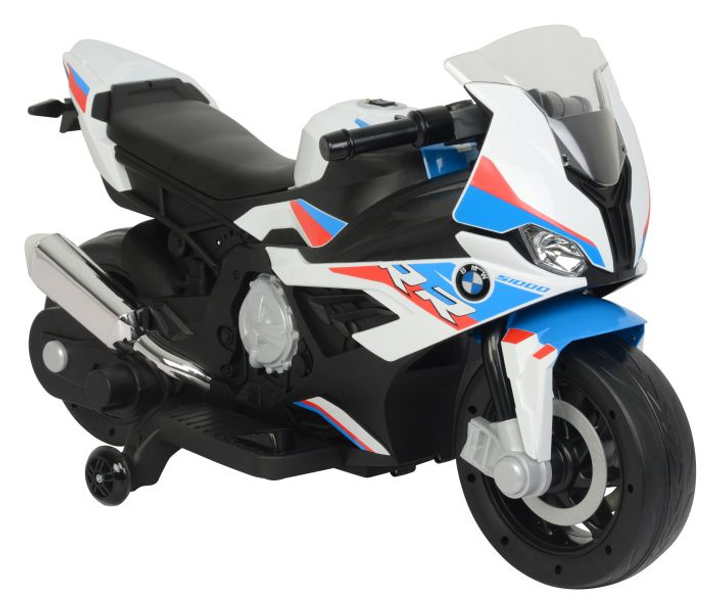 Motocykl elektryczny dla dzieci Lean Toys BMW S1000RR 2156 Biały (5904204753449) - obraz 4