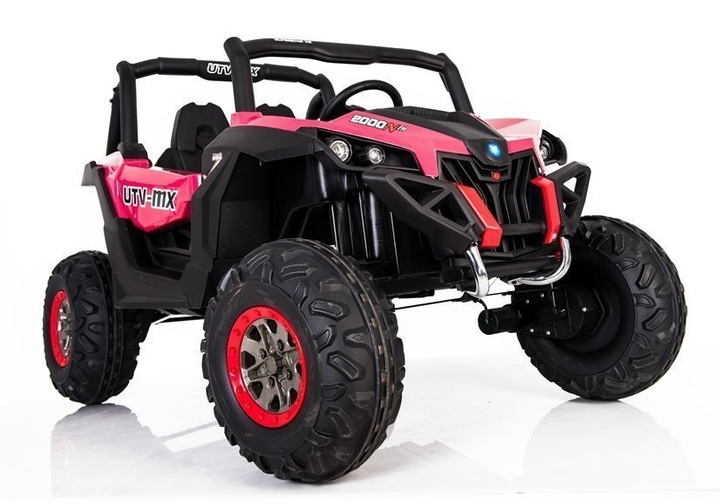 Електромобіль для дітей Lean Toys Jeep XMX603 MP4 Рожевий (5904204756402) - зображення 9