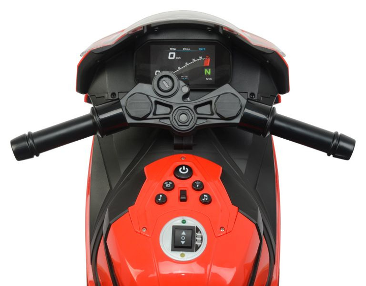 Motocykl elektryczny dla dzieci Lean Toys BMW S1000RR 2156 Czerwony (5904204753456) - obraz 6