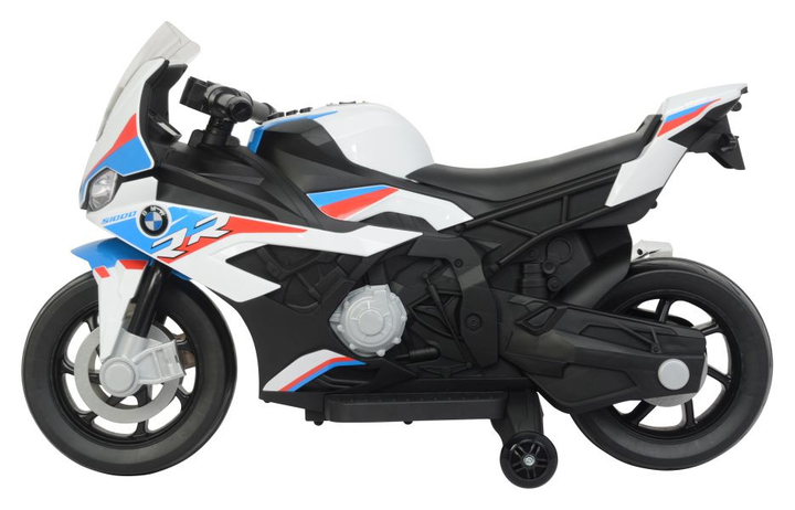 Motocykl elektryczny dla dzieci Lean Toys BMW S1000RR 2156 Biały (5904204753449) - obraz 12
