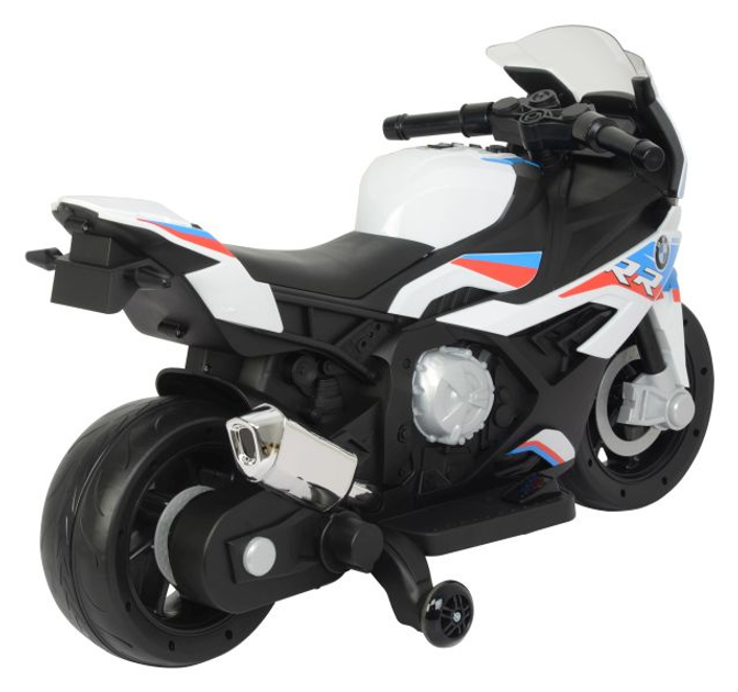 Motocykl elektryczny dla dzieci Lean Toys BMW S1000RR 2156 Biały (5904204753449) - obraz 17