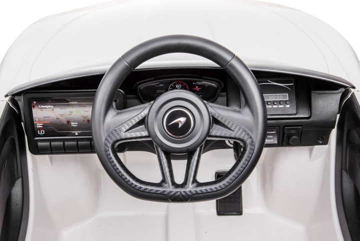 Samochód elektryczny dla dzieci Lean Toys McLaren GT Biały (5904204753609) - obraz 8