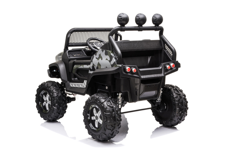 Samochód elektryczny dla dzieci Lean Toys Unimog S lakierowany Moro 9348 (5904204753746) - obraz 4