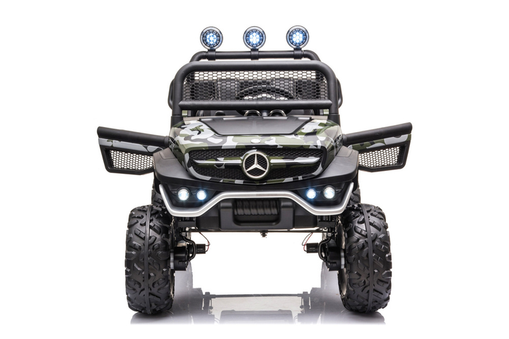 Samochód elektryczny dla dzieci Lean Toys Unimog S lakierowany Moro 9348 (5904204753746) - obraz 8