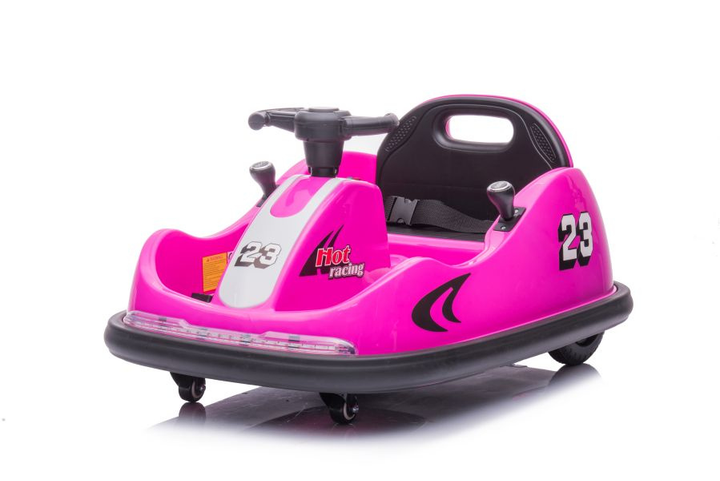 Карт на акумуляторі для дітей Lean Toys GTS1166 Рожевий (5904204755597) - зображення 12
