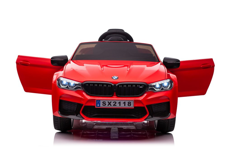 Електромобіль для дітей Lean Toys BMW M5 SX2118 Червоний (5904204755665) - зображення 4