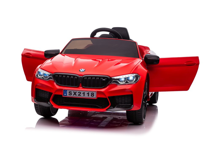 Електромобіль для дітей Lean Toys BMW M5 SX2118 Червоний (5904204755665) - зображення 6