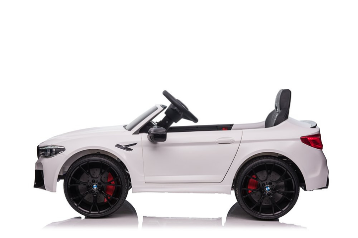Електромобіль для дітей Lean Toys BMW M5 Drift Білий (5904204755818) - зображення 7