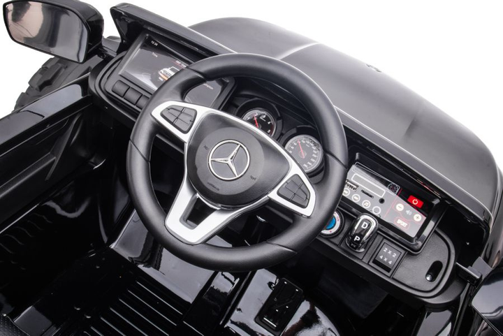 Електромобіль для дітей Lean Toys Mercedes DK-MT950 4x4 лакований Чорний (5904204756914) - зображення 3