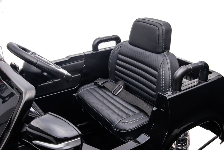 Електромобіль для дітей Lean Toys Mercedes DK-MT950 4x4 лакований Чорний (5904204756914) - зображення 4