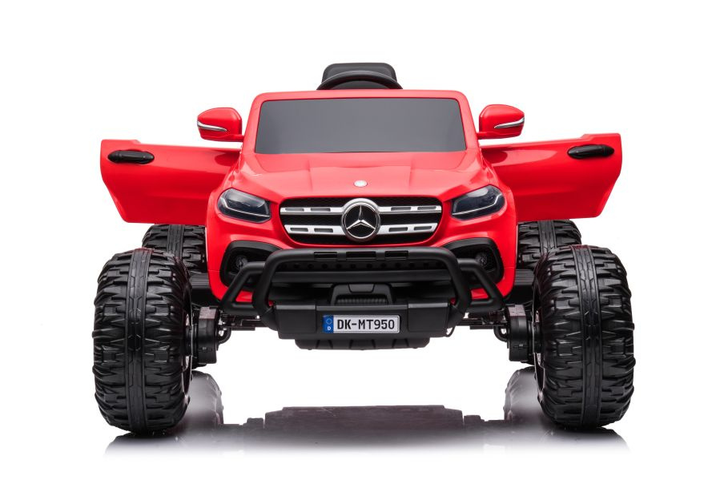 Samochód elektryczny dla dzieci Lean Toys Mercedes DK-MT950 4x4 Czerwony (5904204756907) - obraz 6