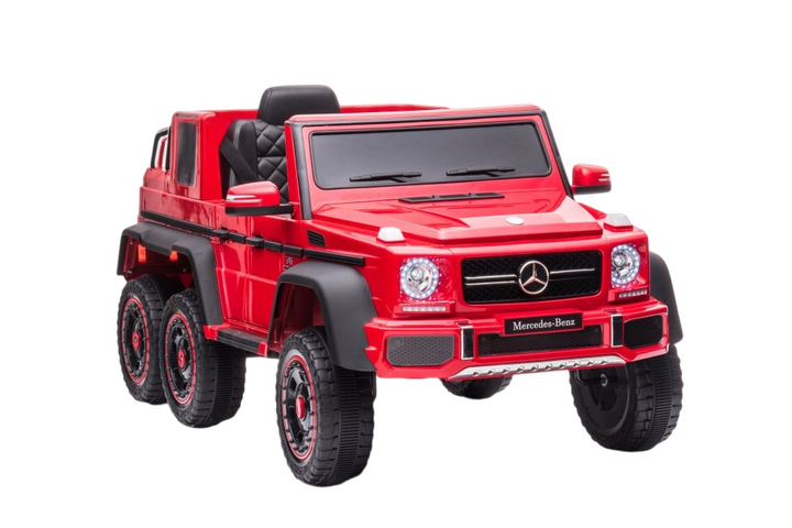 Електромобіль для дітей Lean Toys Mercedes Benz G63 6X6 Червоний (5904204757287) - зображення 1