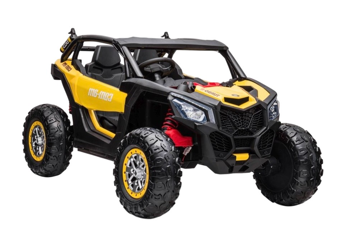 Електромобіль для дітей Lean Toys Buggy XB-2118 4x4 Золотистий (5904204757447) - зображення 1