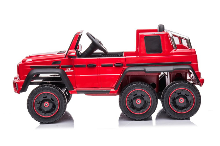 Електромобіль для дітей Lean Toys Mercedes Benz G63 6X6 Червоний (5904204757287) - зображення 14