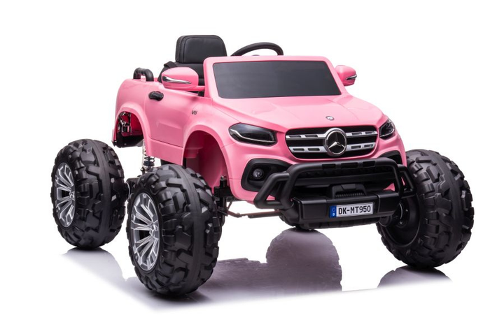 Електромобіль для дітей Lean Toys Mercedes DK-MT950 Світло-рожевий (5904204757522) - зображення 3