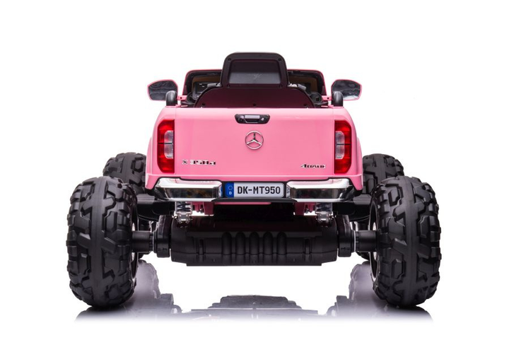 Електромобіль для дітей Lean Toys Mercedes DK-MT950 Світло-рожевий (5904204757522) - зображення 11
