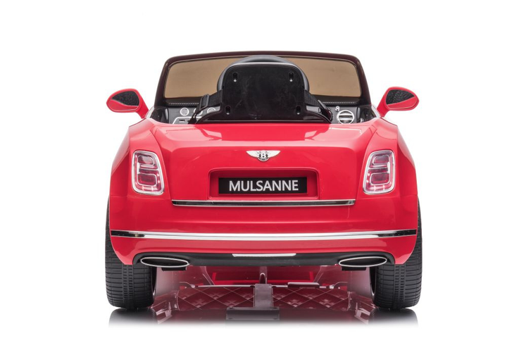Електромобіль для дітей Lean Toys Bentley Mulsanne лакований Червоний (5904665993828) - зображення 5