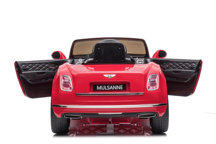 Електромобіль для дітей Lean Toys Bentley Mulsanne лакований Червоний (5904665993828) - зображення 8