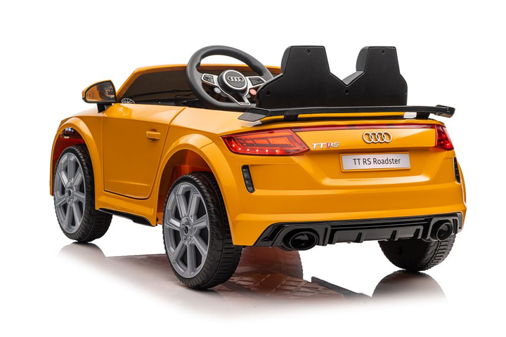 Електромобіль для дітей Lean Toys Audi TT RS Roadster Жовтий (5904665995679) - зображення 5