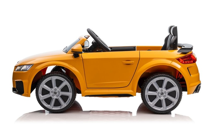 Електромобіль для дітей Lean Toys Audi TT RS Roadster Жовтий (5904665995679) - зображення 6