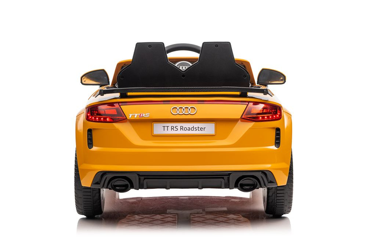 Електромобіль для дітей Lean Toys Audi TT RS Roadster Жовтий (5904665995679) - зображення 7