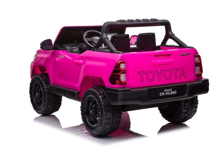Samochód elektryczny dla dzieci Lean Toys Toyota Hilux DK-HL860 Różowy (5904665995730) - obraz 7