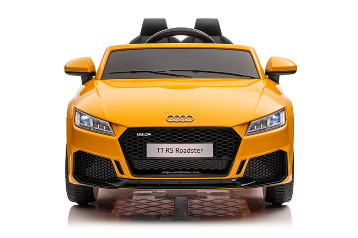 Електромобіль для дітей Lean Toys Audi TT RS Roadster Жовтий (5904665995679) - зображення 9