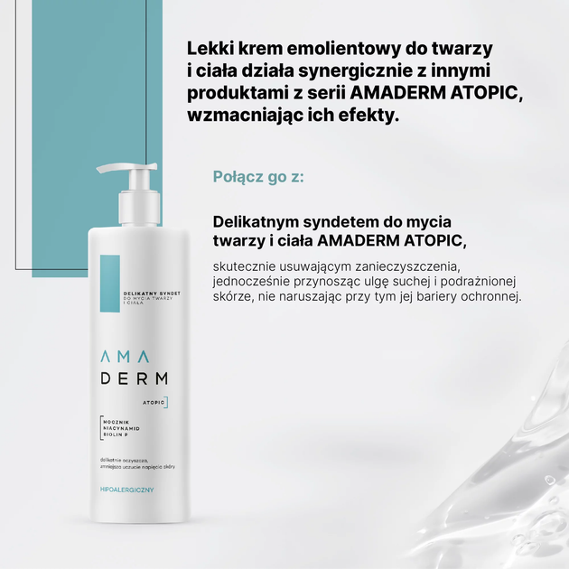 Krem do ciała Amaderm emolientowy 200 ml (5901315022747) - obraz 6