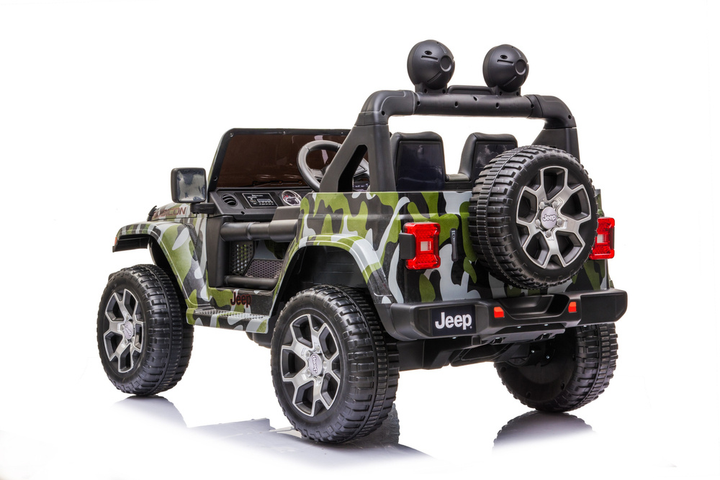Samochód elektryczny dla dzieci Lean Toys Jeep Wrangler Rubicon DK-JWR555 Moro 12922 (5905323210868) - obraz 4