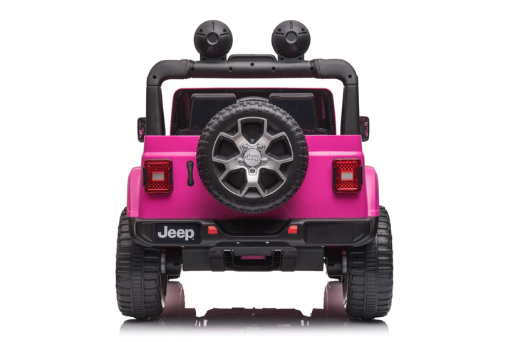 Samochód elektryczny dla dzieci Lean Toys Jeep Wrangler Rubicon DK-JWR555 Różowy (5905323210875) - obraz 7