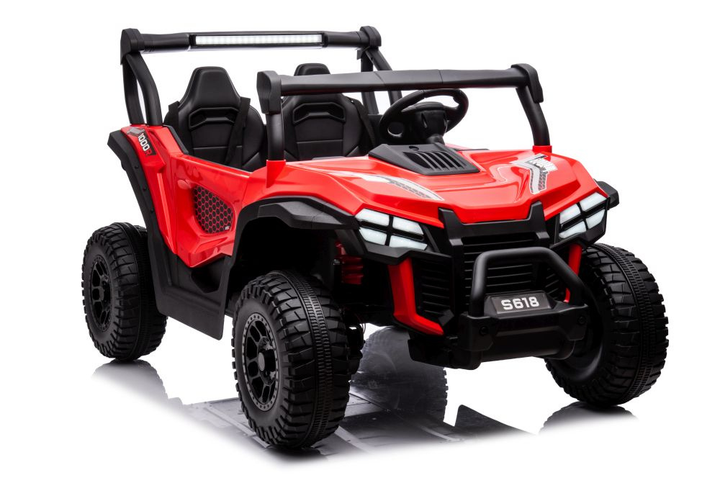 Електромобіль для дітей Lean Toys S618 4x4 Червоний (5905323217843) - зображення 3
