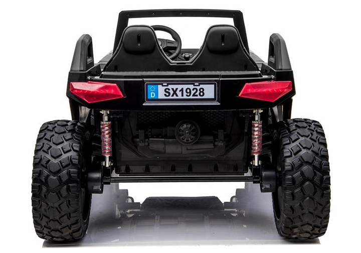 Електромобіль для дітей Lean Toys SX1928 Чорний (5905323211605) - зображення 9