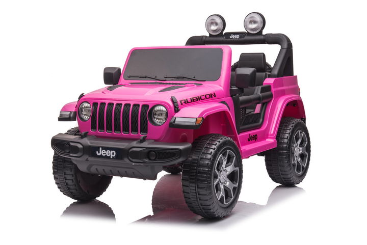 Samochód elektryczny dla dzieci Lean Toys Jeep Wrangler Rubicon DK-JWR555 Różowy (5905323210875) - obraz 12