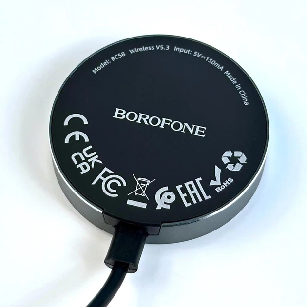 Ресивер (бездротовий приймач) Bluetooth Borofone BC58 Gamble with cable car AUX для автомобіля та аудіосистем - зображення 3