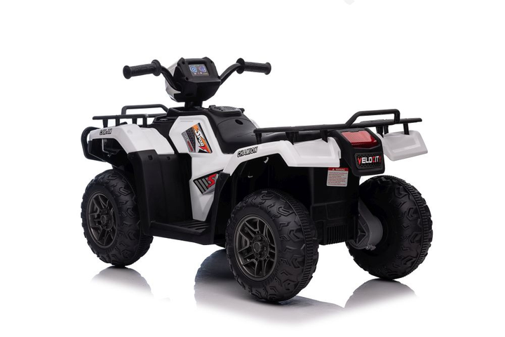 Quad elektryczny dla dzieci Lean Toys JC915 Biały (5905323217898) - obraz 4