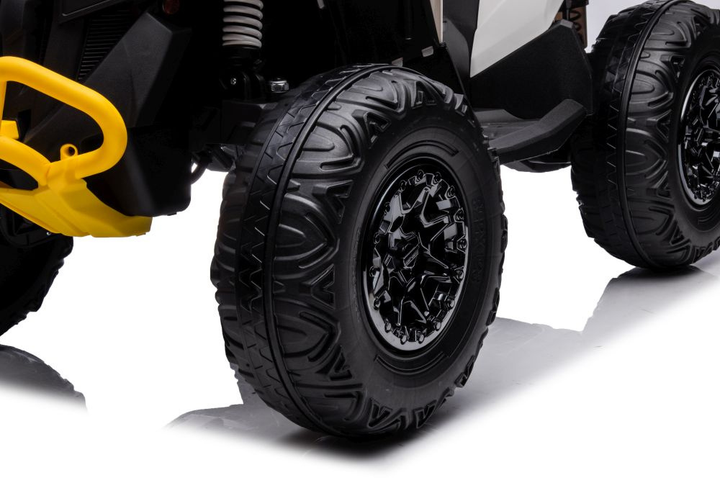 Quad elektryczny dla dzieci Lean Toys Can-am DK-CA002 Renegate Biały (5905323218253) - obraz 12