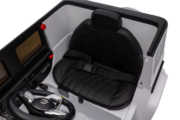 Samochód elektryczny dla dzieci Lean Toys Mercedes G500 4x4 Biały (5905515359061) - obraz 3