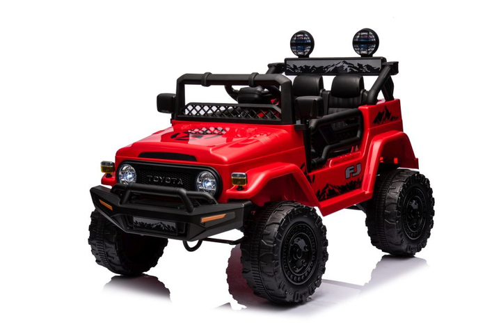 Samochód elektryczny dla dzieci Lean Toys Toyota FJ 4x4 Czerwony (5905679072714) - obraz 5