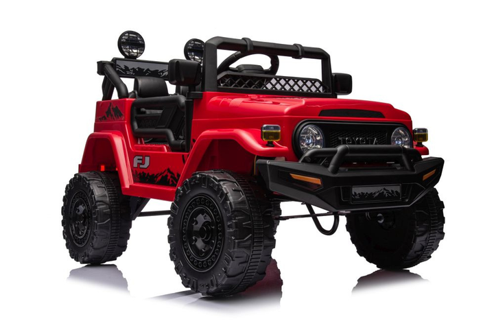Samochód elektryczny dla dzieci Lean Toys Toyota FJ 4x4 Czerwony (5905679072714) - obraz 9