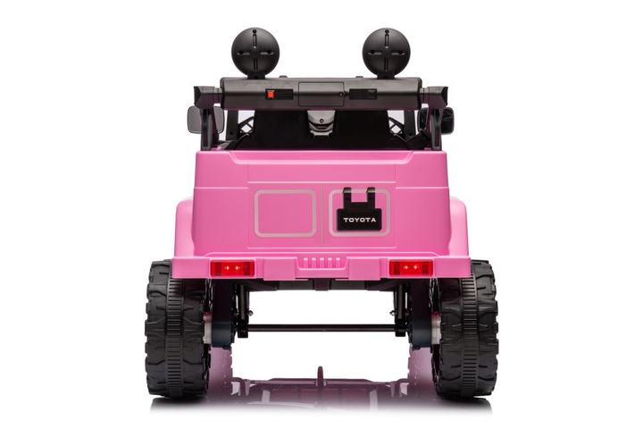 Samochód elektryczny dla dzieci Lean Toys Toyota FJ 4x4 Różowy (5905679072745) - obraz 5